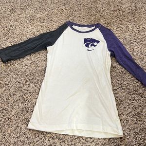 Nike Kansas State baseball tee